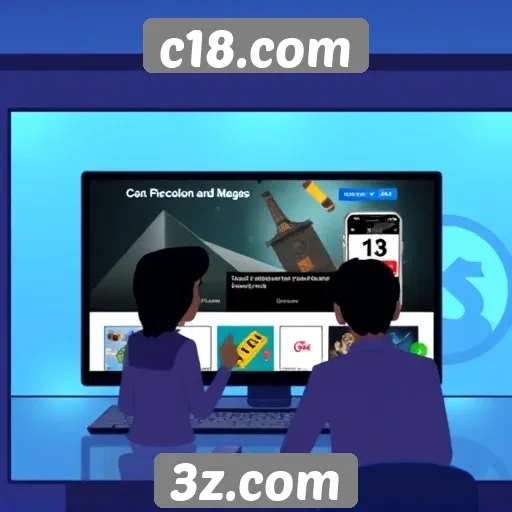 novas funcionalidades interativas no site c18.com