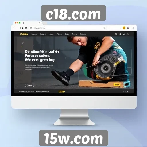 Interface do c18.com é otimizada para melhor experiência do usuário